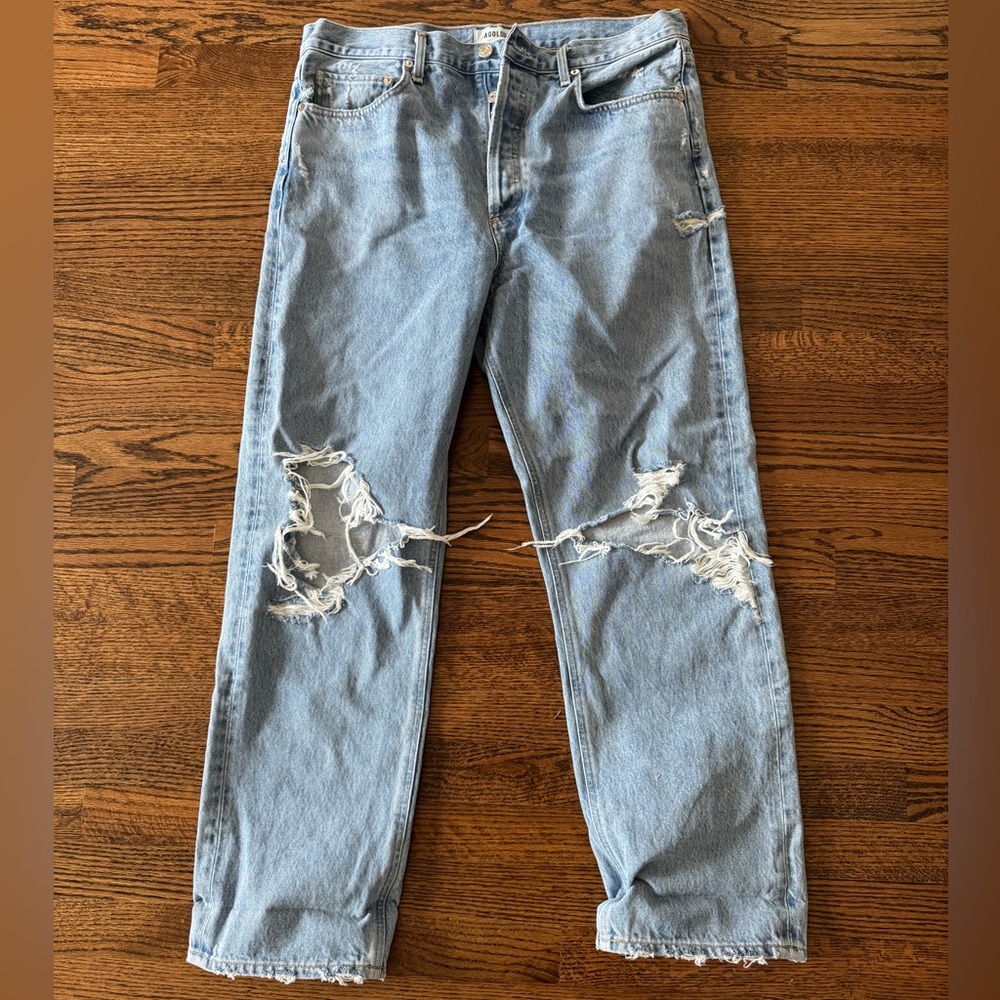 Agolde 90’s mid rise loose fit jeans